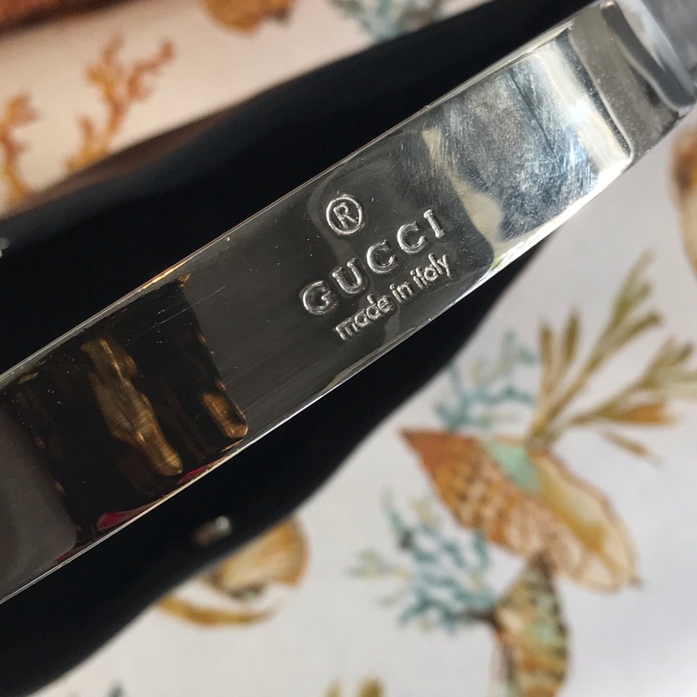Gucci Black Leather Handbag - Picture 3 of 8